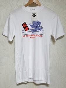 【未使用保管品】 希少 デサント 1984 秋田インターハイ 記念Tシャツ なまはげ 高校総体 【送料無料】