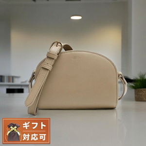 アーペーセー A.P.C. Demi Lune Mini SHOULDER BAG ショルダーバッグ F61392-PXAWV-BAM DEMI LUNE MINI ハーフムーン ミニ グレージュ