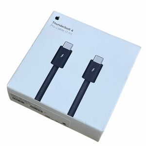 θ【新品未開封品】Apple/アップル Thunderbolt4 (USB-C) Pro ケーブル 1m MU883FE/A サンダーボルト4 Apple純正 完品 S45082324294