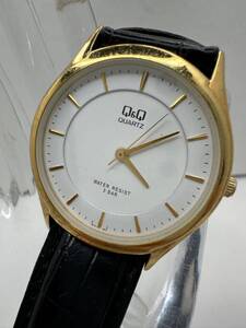 【CITIZEN】Q&Q クオーツ 腕時計 中古品　稼動品　　電池交換済み　108-2