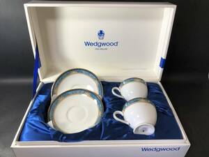 Wedgwood　ウェッジウッド　CURZON　カーゾーン　カップ＆ソーサー　ペア　箱入　未使用　西洋食器