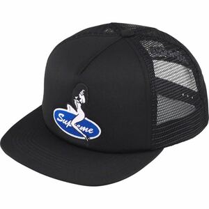 送料無料 黒 Supreme Pin Up Mesh Back 5-Panel Cap Black シュプリーム ピンナップ メッシュキャップ ブラック Box Logo 23FW 新品未使用