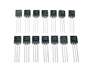 [ON Semiconductor] NPN トランジスター KSC945YBU （14個セット）50 V 150 mA 3-Pin TO-92