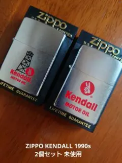 【未使用】ジッポ ZIPPO KENDALL 90s ヴィンテージ 2個セット