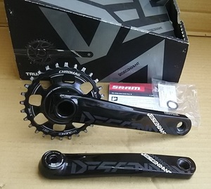 TRUVATIV DESCENDANT GXP 175mm 中古 28T クロマグ SRAM