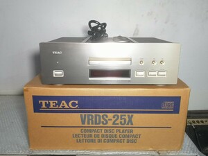 [ジャンク CDプレーヤー 綺麗 元箱付き]TEAC VRDS-25X