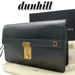 ダンヒル dunhill クラッチバッグ セカンドバッグ ダイヤルロック レザー