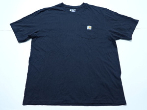 ●Carhartt カーハート 半袖 Tシャツ XL 黒●0618●