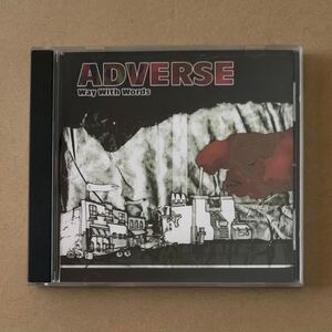 Adverse Way With Words Childproof Records アングラ Adeem DJ Shalem シカゴ Anticon EL-P 貴重盤 Underground hip hop レア音源 自主