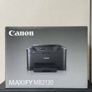 【未使用品】Canon キャノン MAXIFY MB2130 ブラック インクジェット　プリンター 複合機　1円スタート