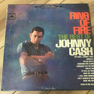 【LP】RING OF FIRE:THE BEST OF JOHNNY CASH/ジョニー・キャッシュ　レコード　vinyl