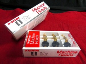 ★新品セール/最安値★GOTOH 高級ウクレレ ペグ UPTL-UBB-GG◇ロングタイプ 国産 G 最高精度 糸巻き ギア チューナー 交換 作業やります！