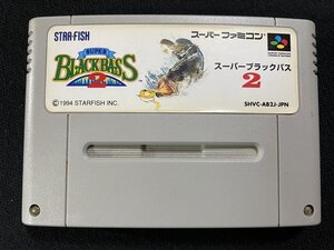 ｊ▽*　中古　スーパーブラックバス２　1994　スターフィッシュ　スーパーファミコン　箱・説明書なし　ジャンク　動作未確認/B53