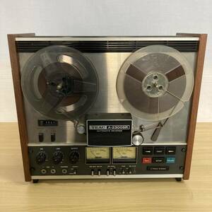 TEAC ティアック A-2300SR ステレオオープンリールデッキ オーディオ機器 家電 レトロ 9 シ 6986