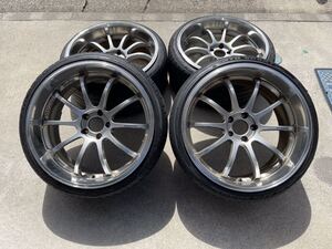 ADVAN RS-D 20インチ 10J +35 アドバン 255/30R20 YOKOHAMA クラウン マークX アルファード ヴェルファイア フーガ エスティマ IS GS ISF