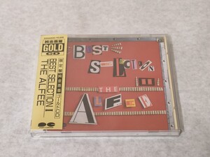 中古 CD　THE ALFEE　BEST SELECTION Ⅱ　限定盤　純金蒸着 GOLD CD　アルフィー　/ 送料180円