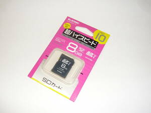 新品未使用未開封！送料無料！ELSONIC SDHC クラス⑩ 8GB 