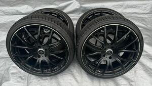 VOLTEC MILANO (2本:245/35ZR20 20×9.0J ET40)(2本:225/35R20 20×8.0J ET38)(2本:2020年製)(2本:2023年製) PCD 114.3