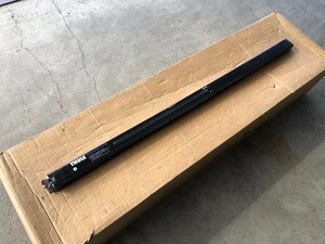 【アウトレット品】THULE SQUAREBARSYSTEM 7122 スーリー スチールスクエアバー TH7122 118cm 2本セット エンドキャップ付き TH761後継品