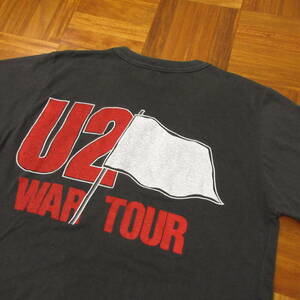 希少！　80s当時物　U2　WAR TOUR　Tシャツ　シングルステッチ　送料230円