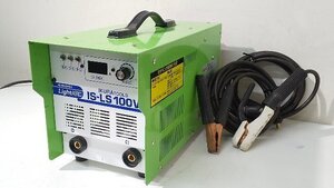 (1円スタート！) 育良精機 イクラ 手溶接用直流アーク溶接機 ライトアーク IS-LS100V 動作良好 B8145