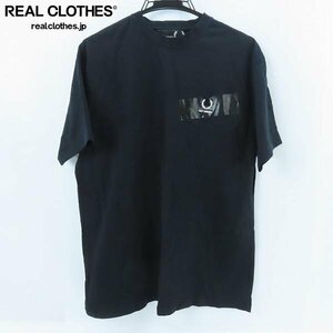 ☆RAF SIMONS×FRED PERRY/ラフシモンズ×フレッドペリー 胸ロゴ 半袖Tシャツ/38 /LPL