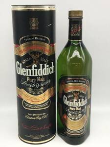 0610-012MK④23599 未開栓　お酒　1000ml　43％　glenfiddich　グレンフィディック　シングルモルトウイスキー　WHISKY