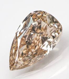 【100円～】0.803ct 天然ダイヤ Light Brown（ナチュラルカラー）SI2 PS