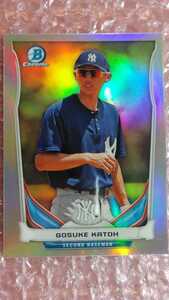 送込即決 2014 Bowman Draft Picks & Prospects Top Prospects Chrome Refractor CTP-85 Gosuke Katoh 加藤豪将 日本ハムファイターズ