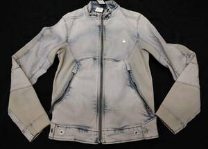 未使用 G-STAR RAW ジースターロー 切替 ジップアップ ジャケット ブルゾン XS スーパーストレッチ 33,000円