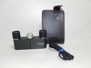 ニコン NIKON 4倍双眼鏡 10mm ハイクラスコンパクト 遊(ゆう) 4×10D CF エボニーブラック(中古良品)