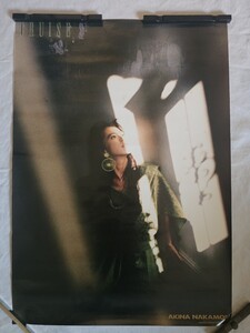 中森明菜 1989年 CRUISE クルーズ B2 ポスター 約52Ｘ73㎝ 昭和レトロ 販促