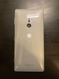 Xperia SOV37 au Android10 中古動作品 XZ2 リキッドシルバー