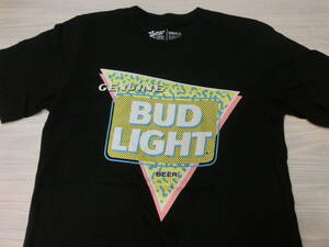 BUD LIGHT BEER バドライト ビール ビンテージ Tシャツ S バド ライト バドワイザー Budweiser アドバタイジング 企業物 USA アメリカ古着