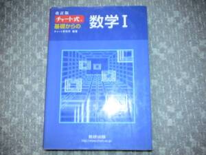 △チャート式 数学 数学1 別冊・解答付き H19年4月