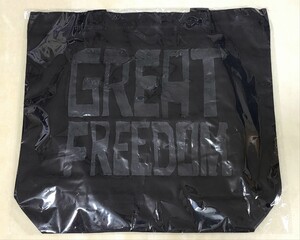 福山雅治 Great Freedom トートバッグ　黒　長崎スタジアムシティ こけら落とし　２０２４年　ライブグッズ　コンサートグッズ