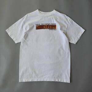 【オールド DAVE MATHEWS BAND 2003サマーツアー 100％コットン クルーネックTシャツ 表記M USA製】ビンテージデイヴマシューズバンド