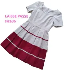 秋冬★LAISSE PASSE★size36★ワンピース