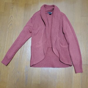 H&M カーディガン トップス ショールカラー ニット ニットカーディガン ジャケット