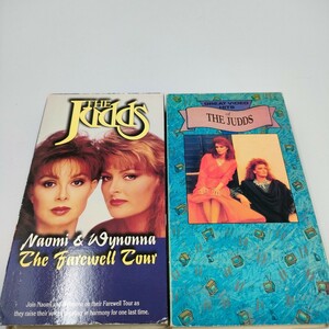 即決　送料込み　VHS 2本　The Judds Naomi & Wynonna: The Farewell Tour / GREAT VIDEO HITS ザ・ジャッズ 