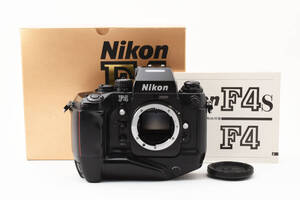 元箱 取扱説明書付 ★美品★ Nikon F4S ボディ フィルム一眼レフカメラ (4488)