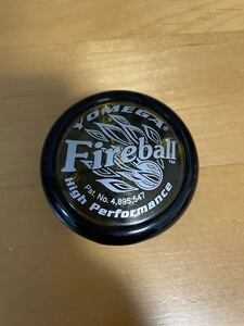 YOMEGA FIREBALL YOYO アンバーキャップブラック　ヨメガ　ファイヤーボール ヨーヨー