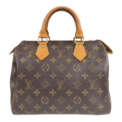 ルイヴィトン スピーディ25 モノグラム ハンドバッグ モノグラムキャンバス M41528 ブラウン レディース  LOUIS VUITTON  中古 ルイヴィトン  ルイ ヴィトン