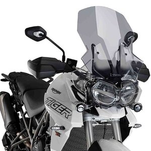 在庫あり Puig 9656H スクリーン TRIUMPH TIGER800 XC /XR /XRX /XRT /XCX /XCA (18-) [スモーク] プーチ ツーリング タイプ