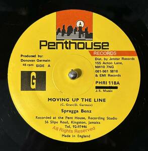 UK盤 Spragga Benz / MOVING UP THE LINE (12