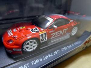 絶版EBBRO 1/43 ZENTトムススープラ JGTC 2002