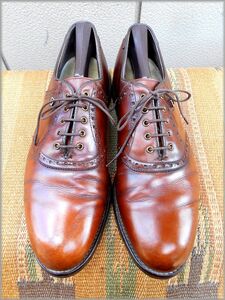 ★フットジョイ　FOOTJOY　ビンテージ　サドルシューズ　size 11C　大きいサイズ★検 ゴルフ 革靴 USA製