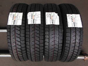 NP1768　送料無料! 新品 【4本SET総額34,800円】 155/80R13 ブリヂストン スタッドレス ブリザック BLIZZAK VRX3 155/80-13 155/80/13