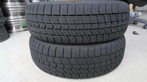 ☆★155/65R13　スタッドレス　GOODYEAR　ICENAVI8　21年製造　2本セット　中古品★☆　