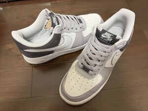 早い者勝ち 送料込 程度良好 NIKE ナイキ AIR FORCE1 07 LV8 エアフォースワン AO2425-001 グレー